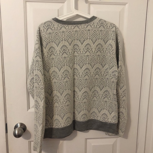 Pattern Long Sleeve Shirt - Picture 2 of 2